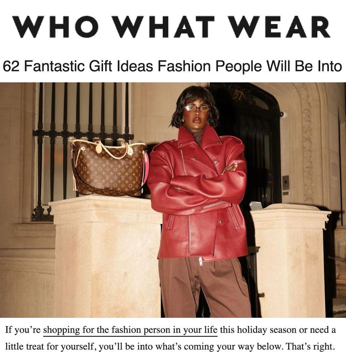 WHO WHAT WEAR feat. PT Monogram Letter Bag Charm
